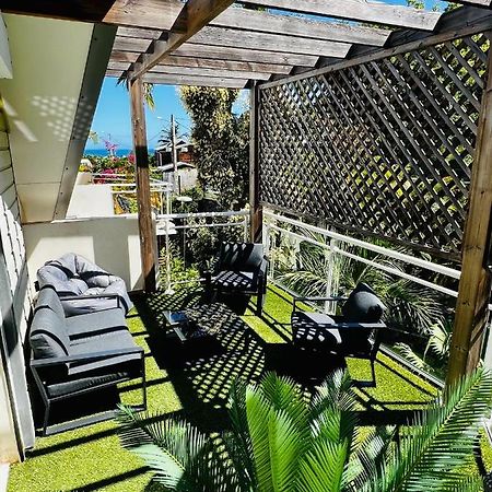 Appart. Avec Grande Terrasse Vue Ocean Saint-Gilles-les-Bains Exterior foto