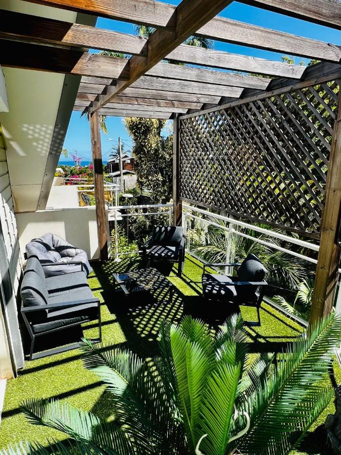 Appart. Avec Grande Terrasse Vue Ocean Saint-Gilles-les-Bains Exterior foto