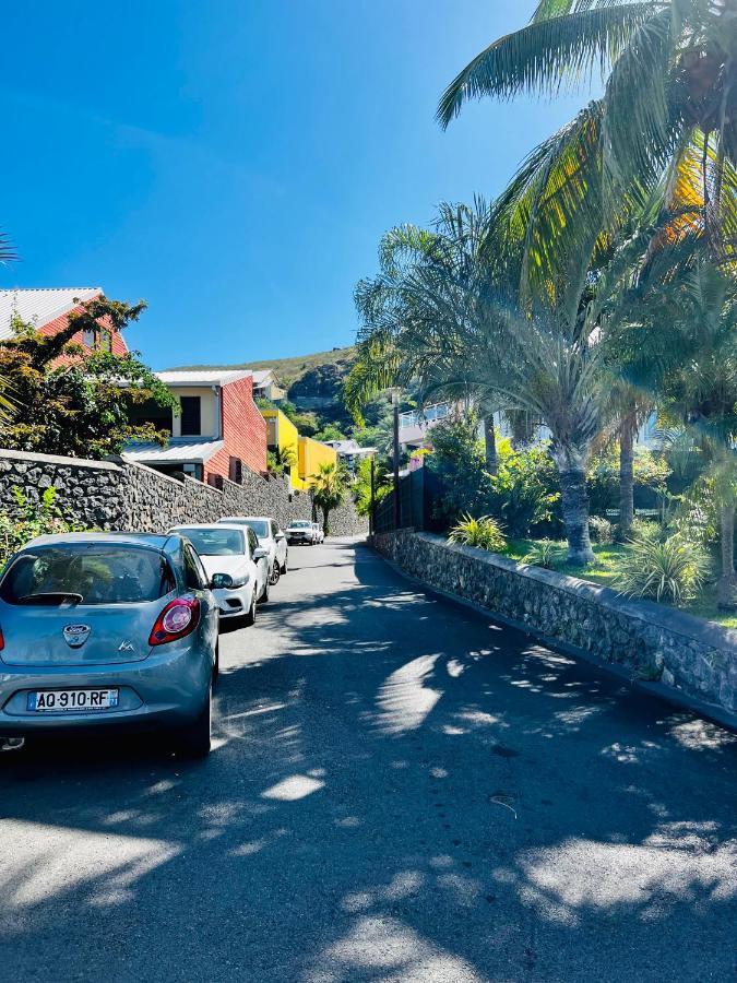 Appart. Avec Grande Terrasse Vue Ocean Saint-Gilles-les-Bains Exterior foto